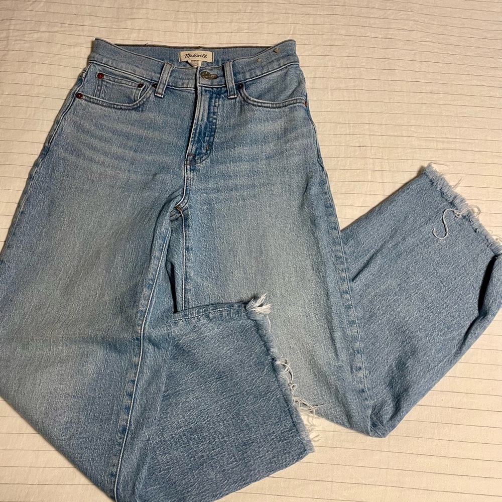 Madewell Light Blue Flare Jeans